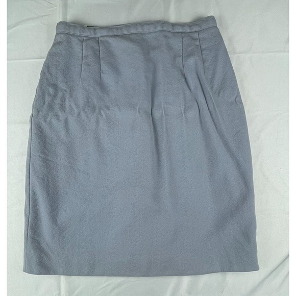 Gianni Dresses & Skirts - GIANNI SPORT WOOL SKIRT WOMENS 10 BLUE MADE IN USA VINATGE 90S